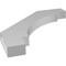 Ekena Millwork 3 1/2-in. W x 34-in. D x 34-in. H Merced Architectural Grade PVC Knee Brace BRCP035X34X34MRC - alternate 3